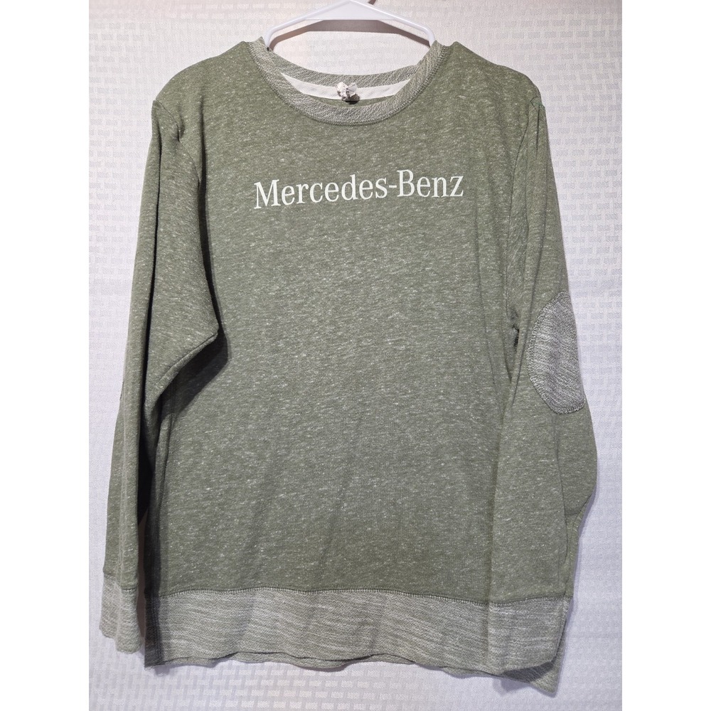 Mercedes-Benz Live and Tell‎ LAT Women's Small Green Long Sleeve Pullover...